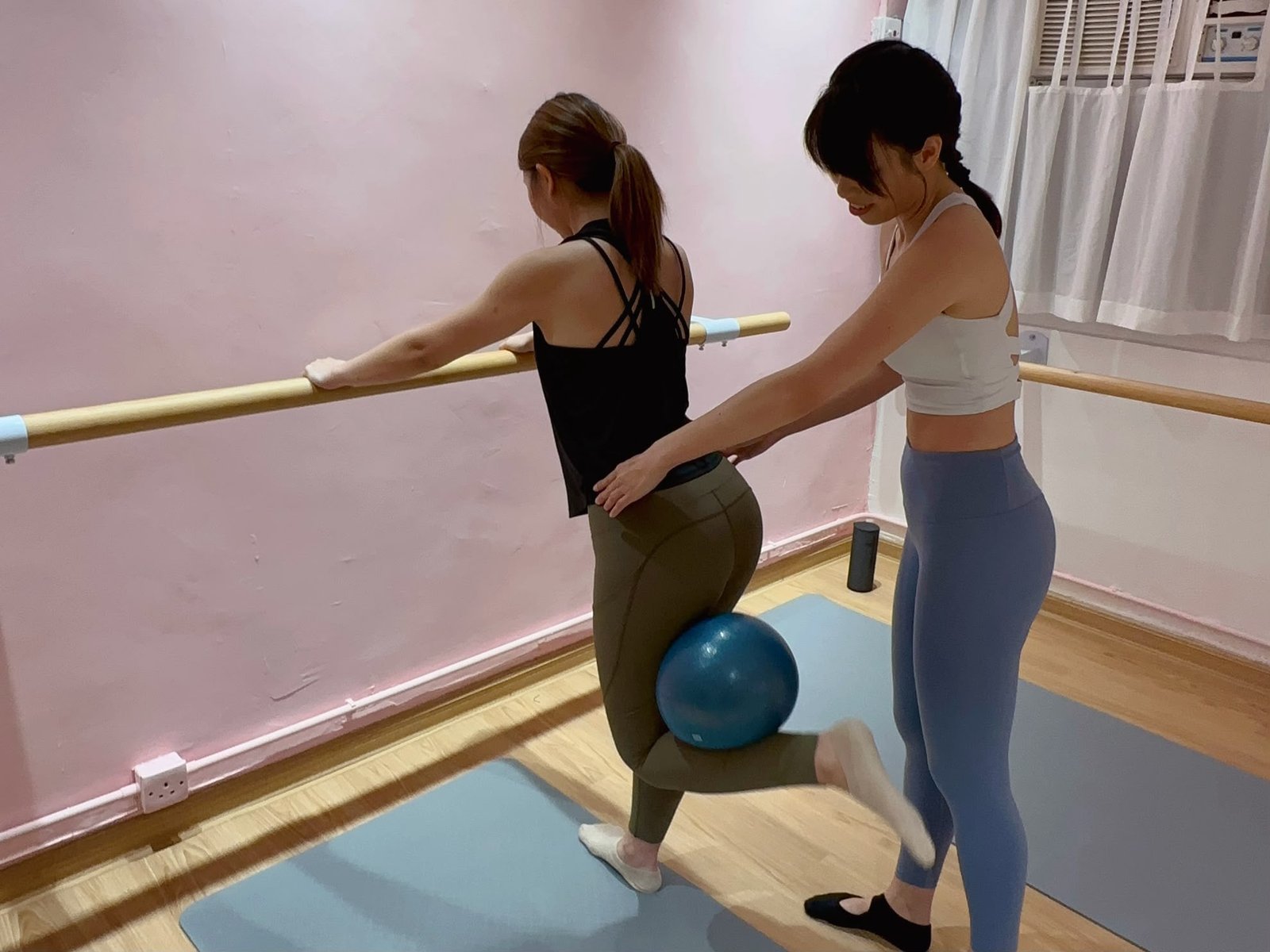 Barre alignment coaching
